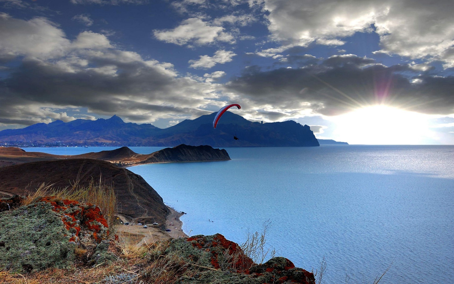 sport wasser sonnenuntergang landschaft meer ozean meer strand reisen himmel berge dämmerung insel landschaft abend rock natur landschaftlich