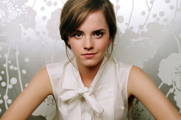 Emma Watson. The famous actress from Harry Potter