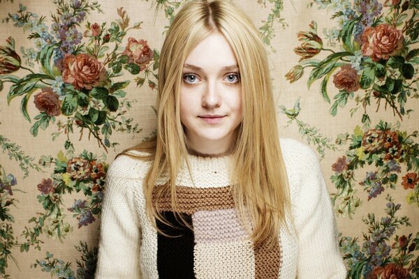 Dakota Fanning en su juventud foto