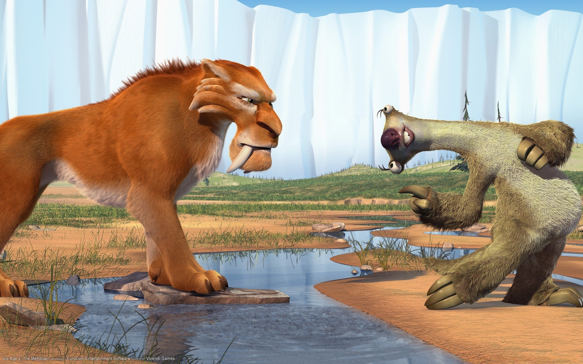 ice age ssak przyroda jeden zwierzę dwa zoo kot natura