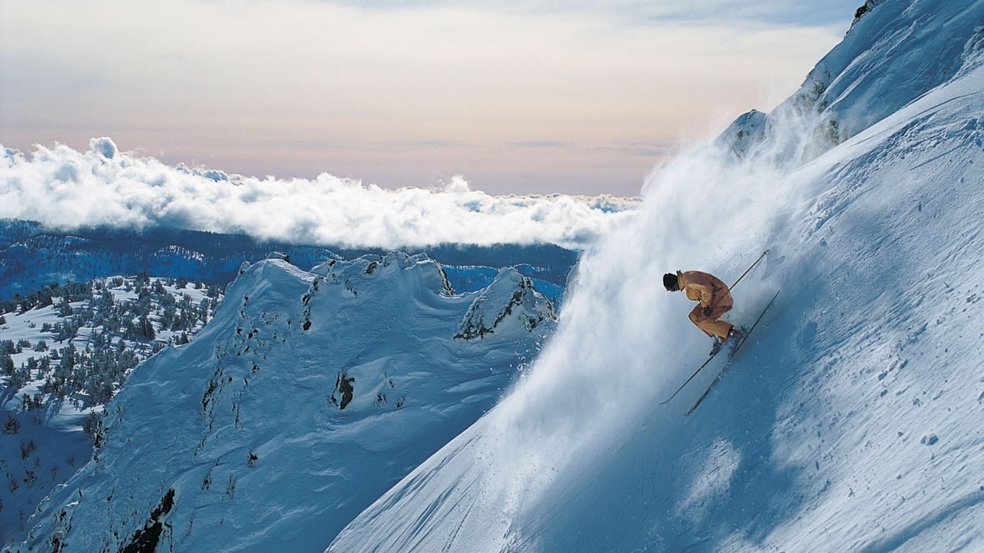 snowboard nieve invierno frío hielo montañas aventura