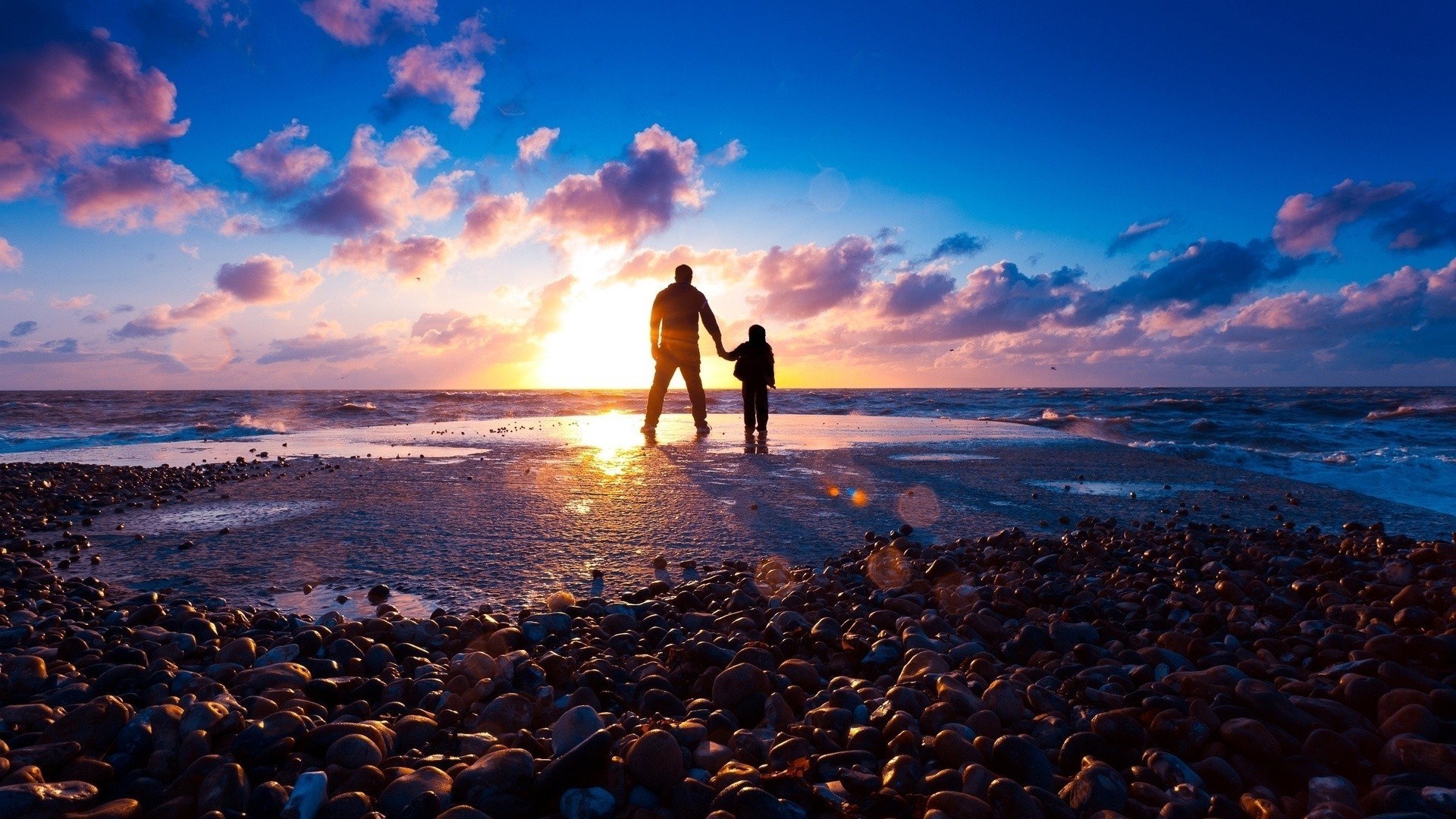 house and comfort sunset beach sea ocean water dawn seashore sun evening sky dusk landscape seascape travel sand