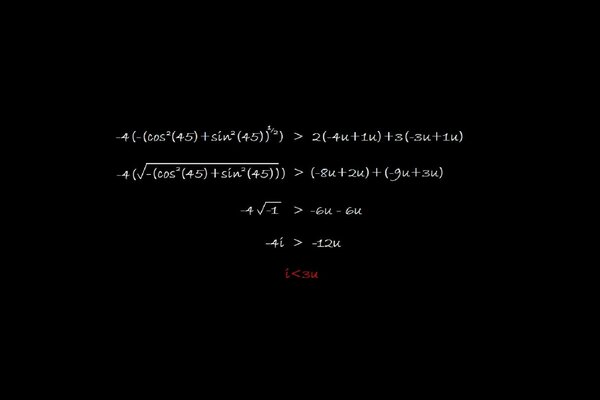 Trigonometric formula on the board