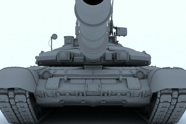 Yer tankının 3D çizimi