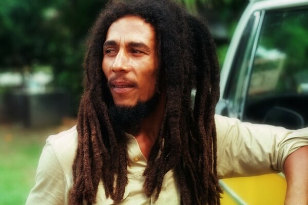 Bob Marley Foto Portrait