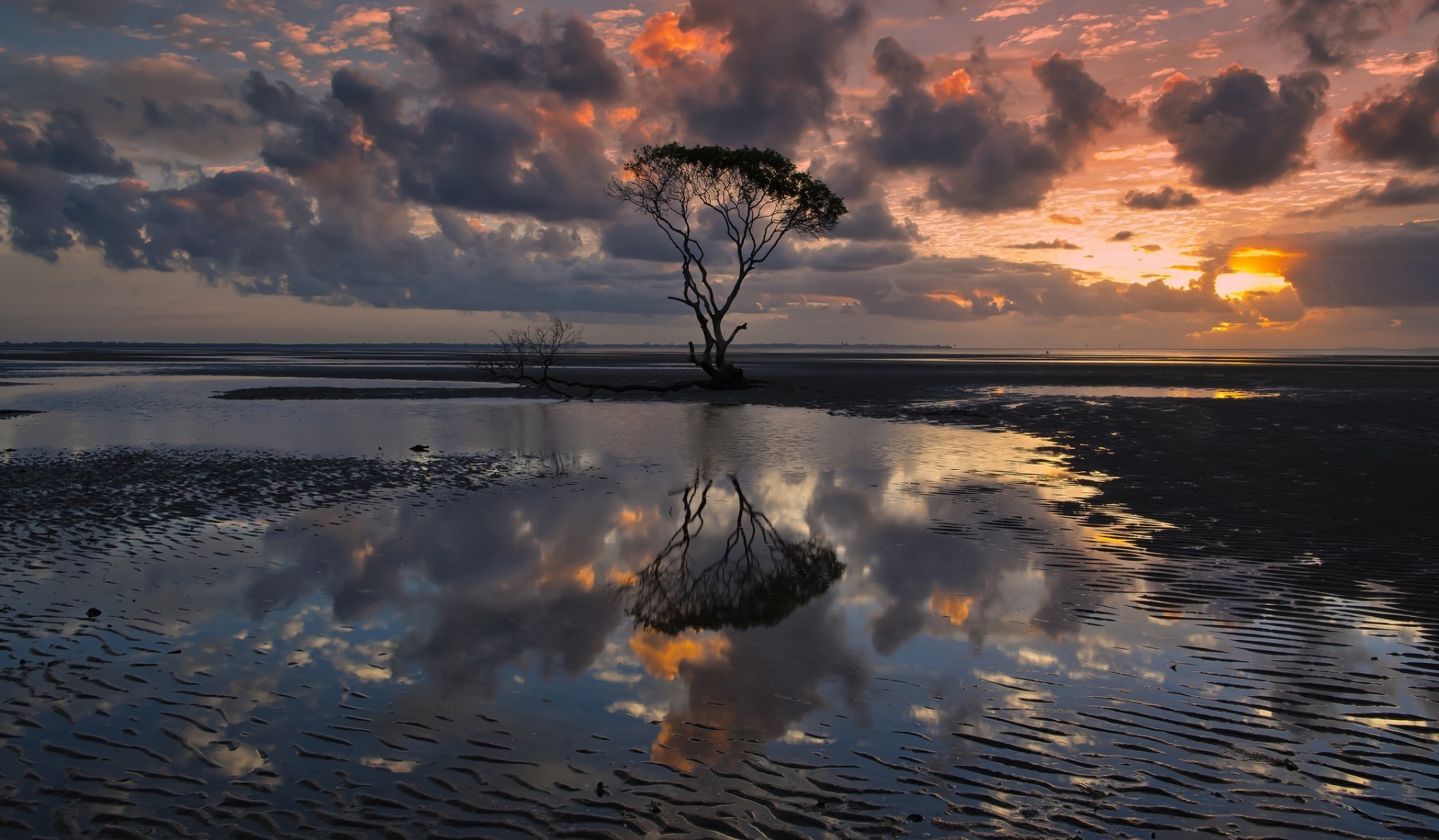 lake sunset water dawn evening reflection dusk beach ocean sun sea sky landscape light