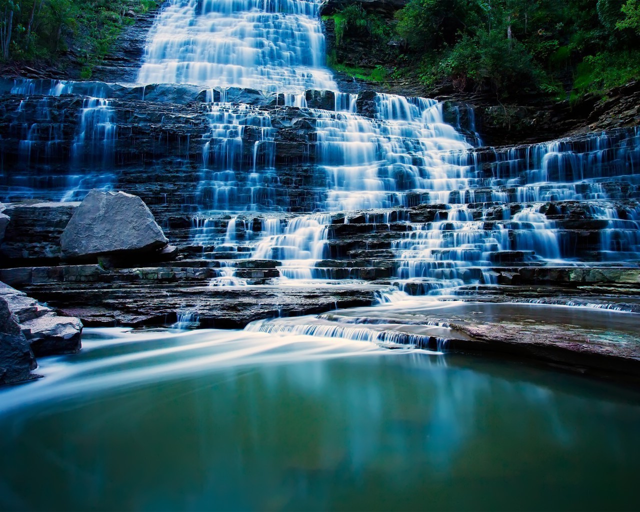 waterfalls water waterfall pool travel beautiful nature river wet summer motion flow reflection outdoors cascade stream