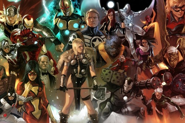 Personnages de l univers Marvel et Disi