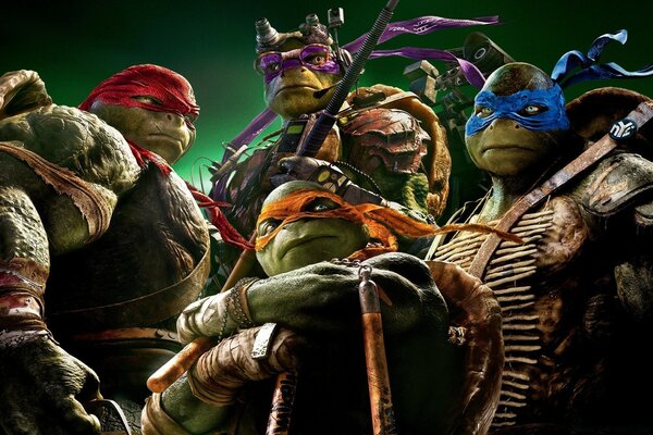 Teenage Mutant Ninja Turtles pronto a combattere