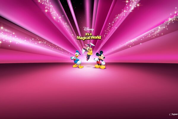 Picture on the desktop Disney Mickey Mouse