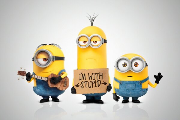 Minions new cartoon in color