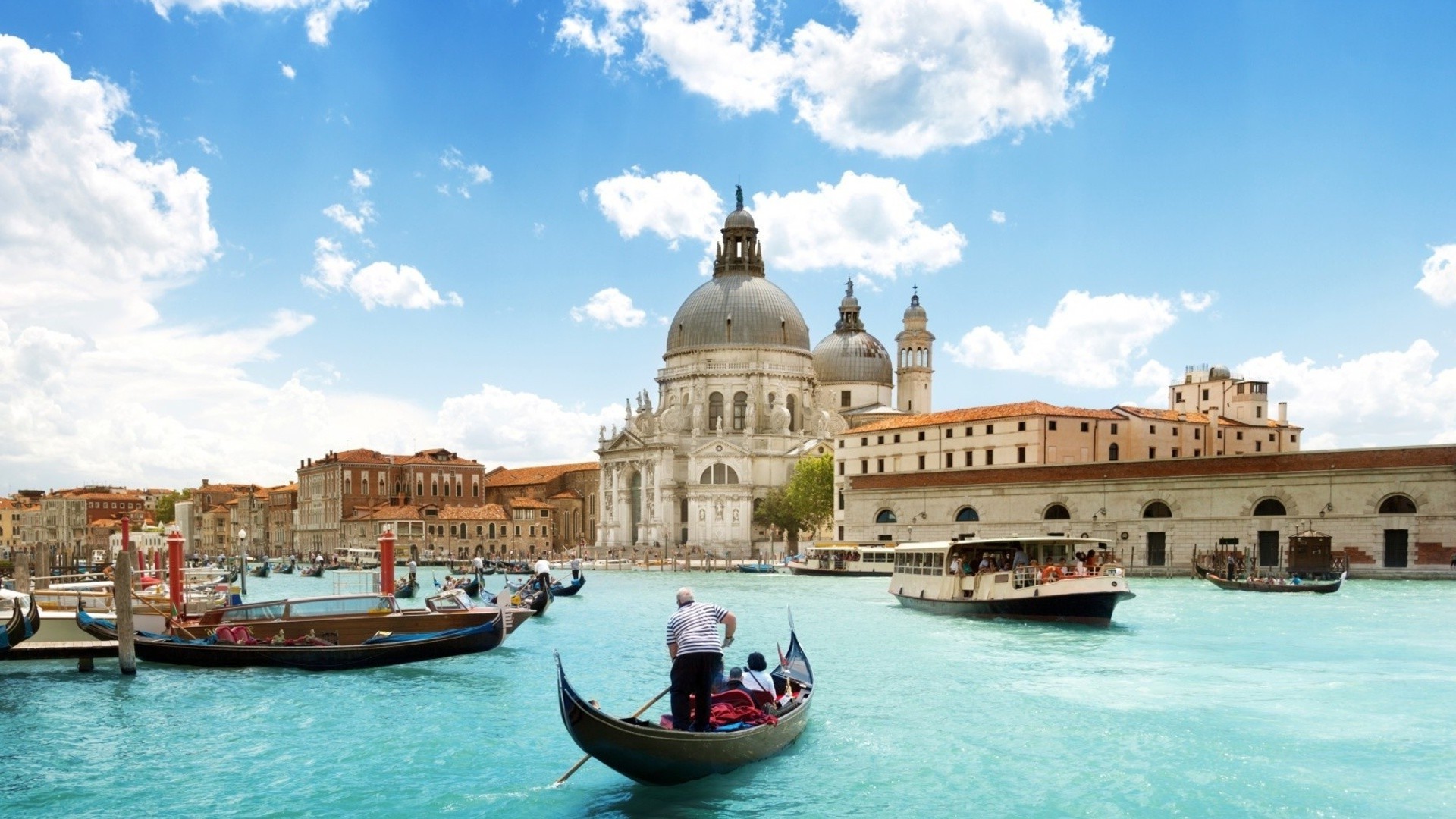 cidades viagens arquitetura água gôndolas casa turismo céu veneziano férias