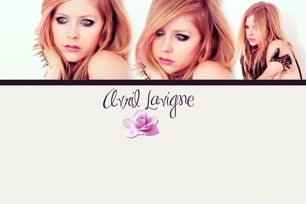 Avril Lavigne foto del cantante