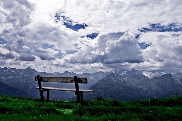 Cumulus-Schneewolken sind wie Zuckerwatte