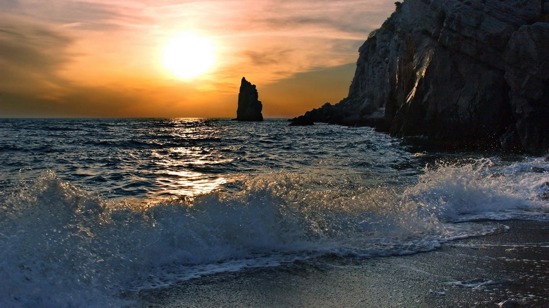 meer und ozean wasser sonnenuntergang meer ozean strand meer dämmerung abend sonne reisen brandung landschaft landschaft dämmerung natur