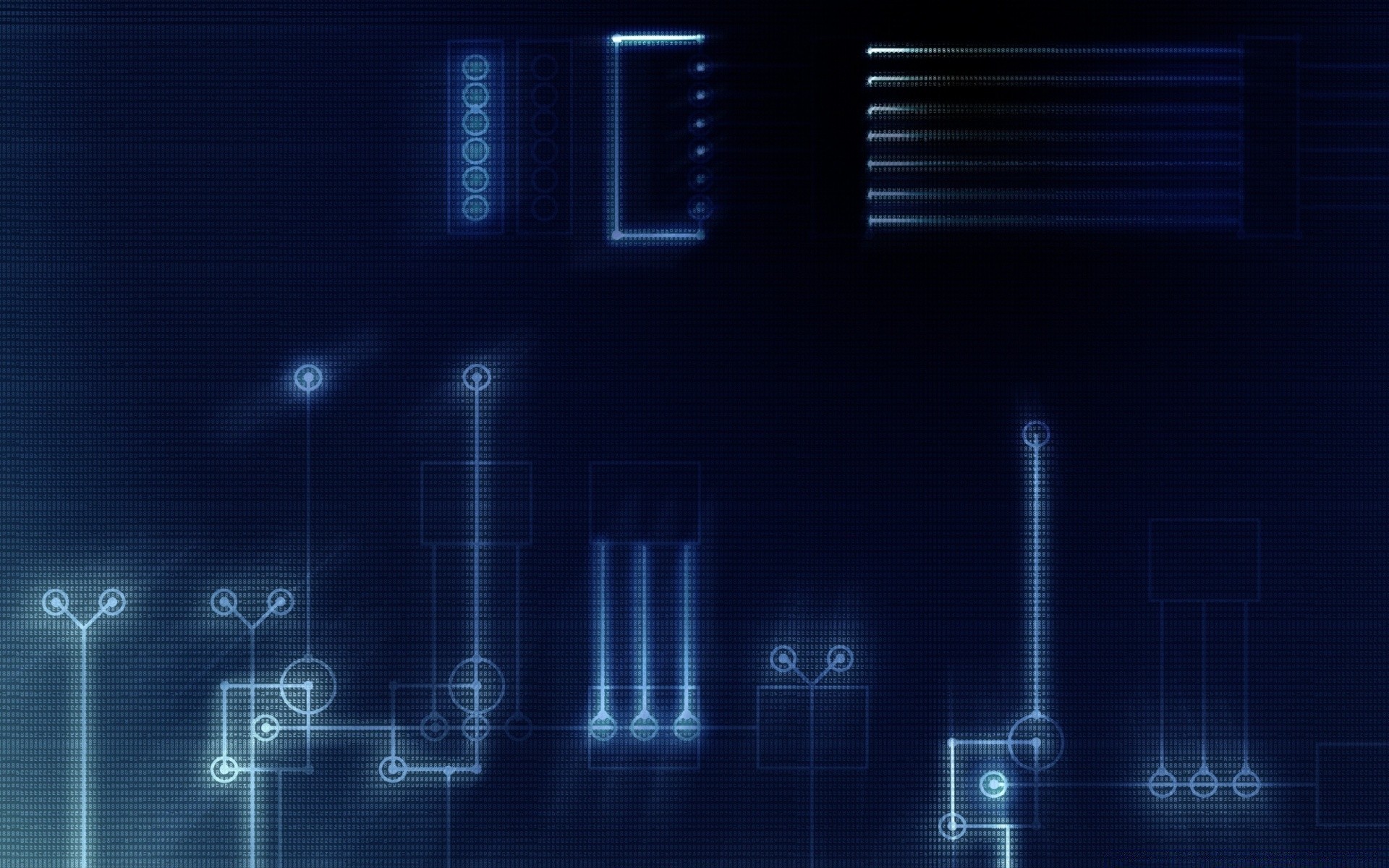 hardware technologia jasny podświetlany futurystyczny ciemny pulpit elektronika projekt graficzny rozmycie nowoczesne dane