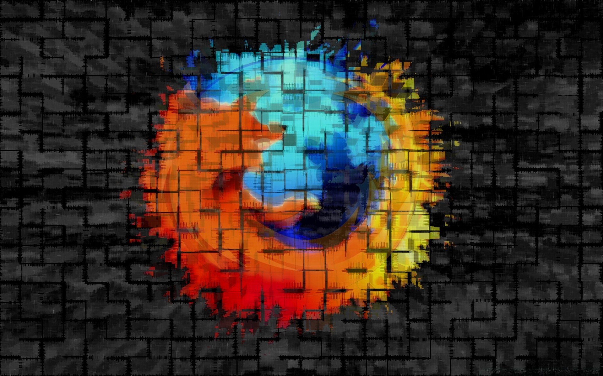 firefox wall brick texture abstract pattern desktop design concrete dirty wallpaper graffiti dark old cement