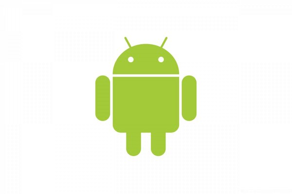 Illustration of the green android logo