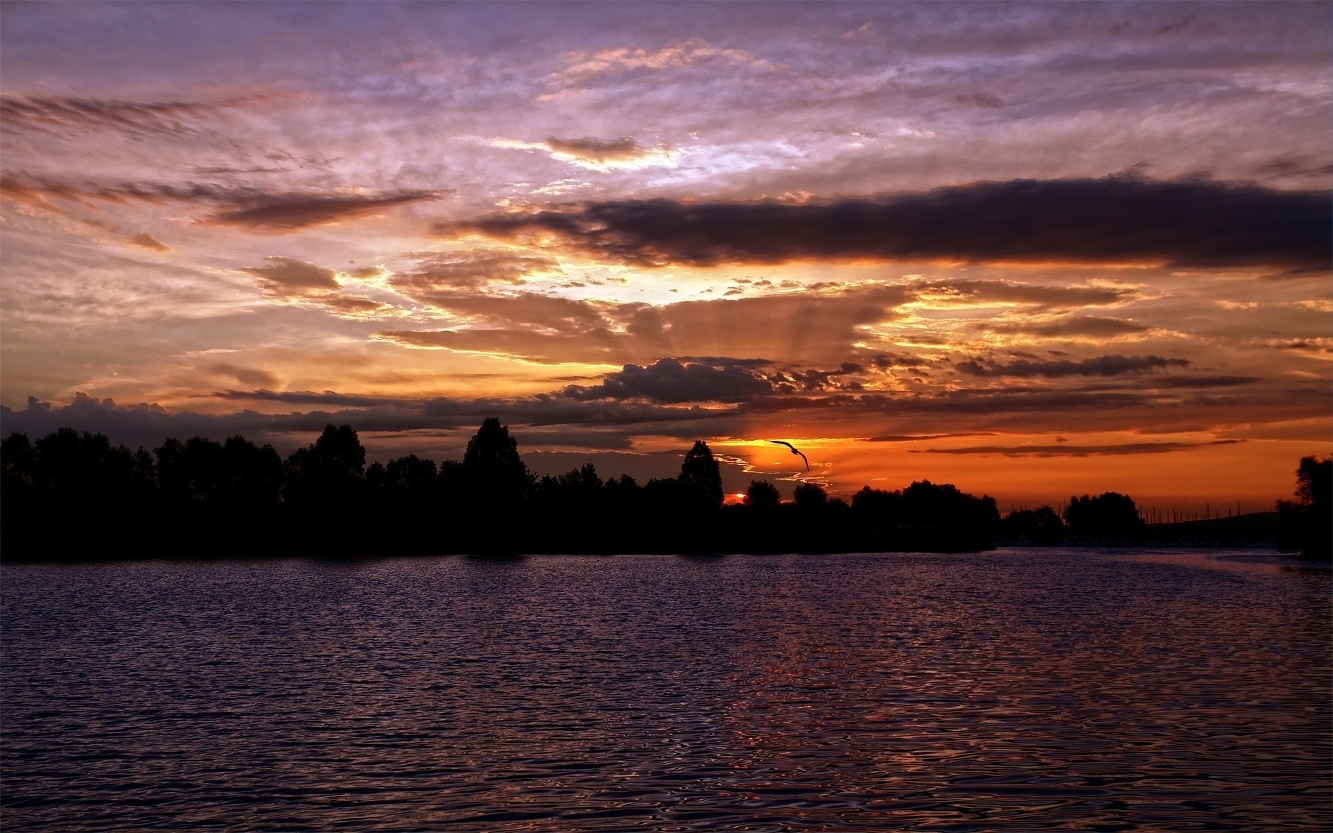 coucher de soleil et aube coucher de soleil eau aube soir crépuscule réflexion lac ciel soleil paysage à l extérieur