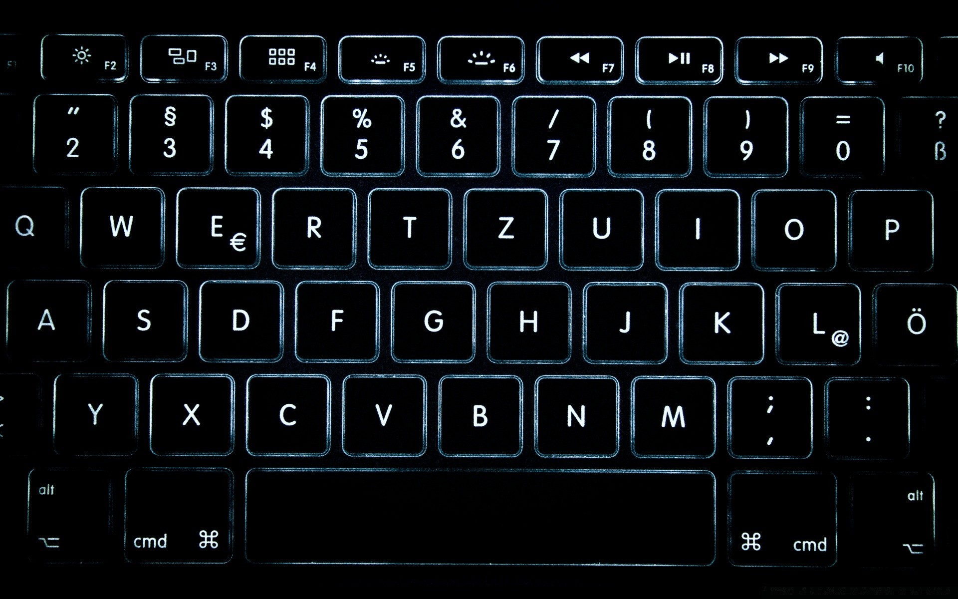 mac escritorio teclado