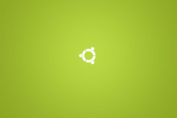 Logotipo de Linux sobre fondo verde