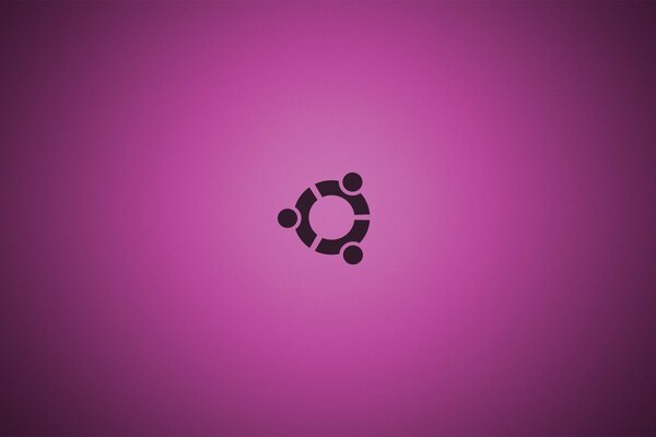 Illustration du logo Linux sur fond violet