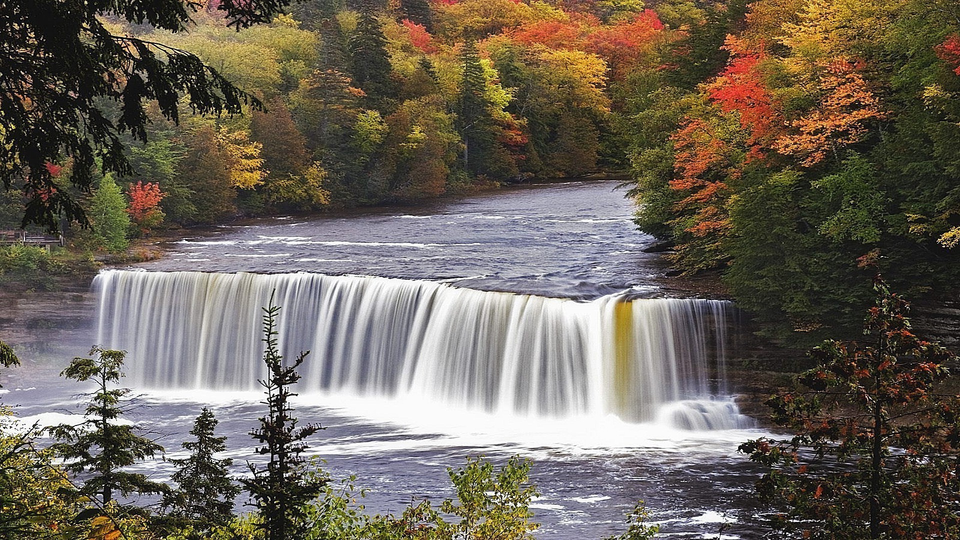 waterfalls waterfall water fall river stream cascade nature rapids outdoors flow landscape wood motion travel tree park leaf rock scenic