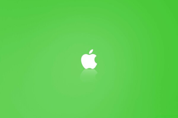 Green desktop wallpaper apple apple