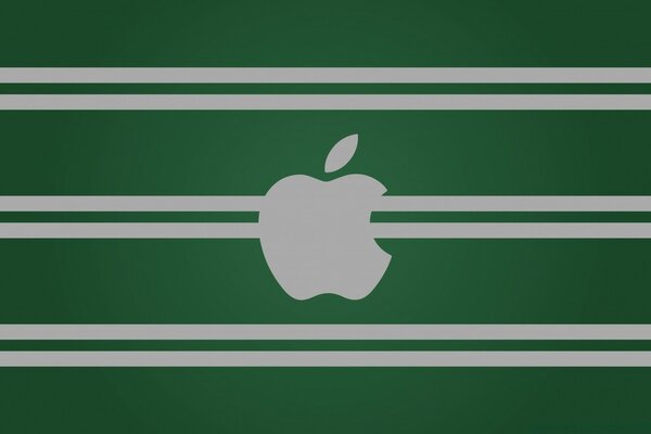 Illustration avec le logo apple pour le bureau