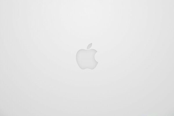 Logotipo da Apple em fundo branco