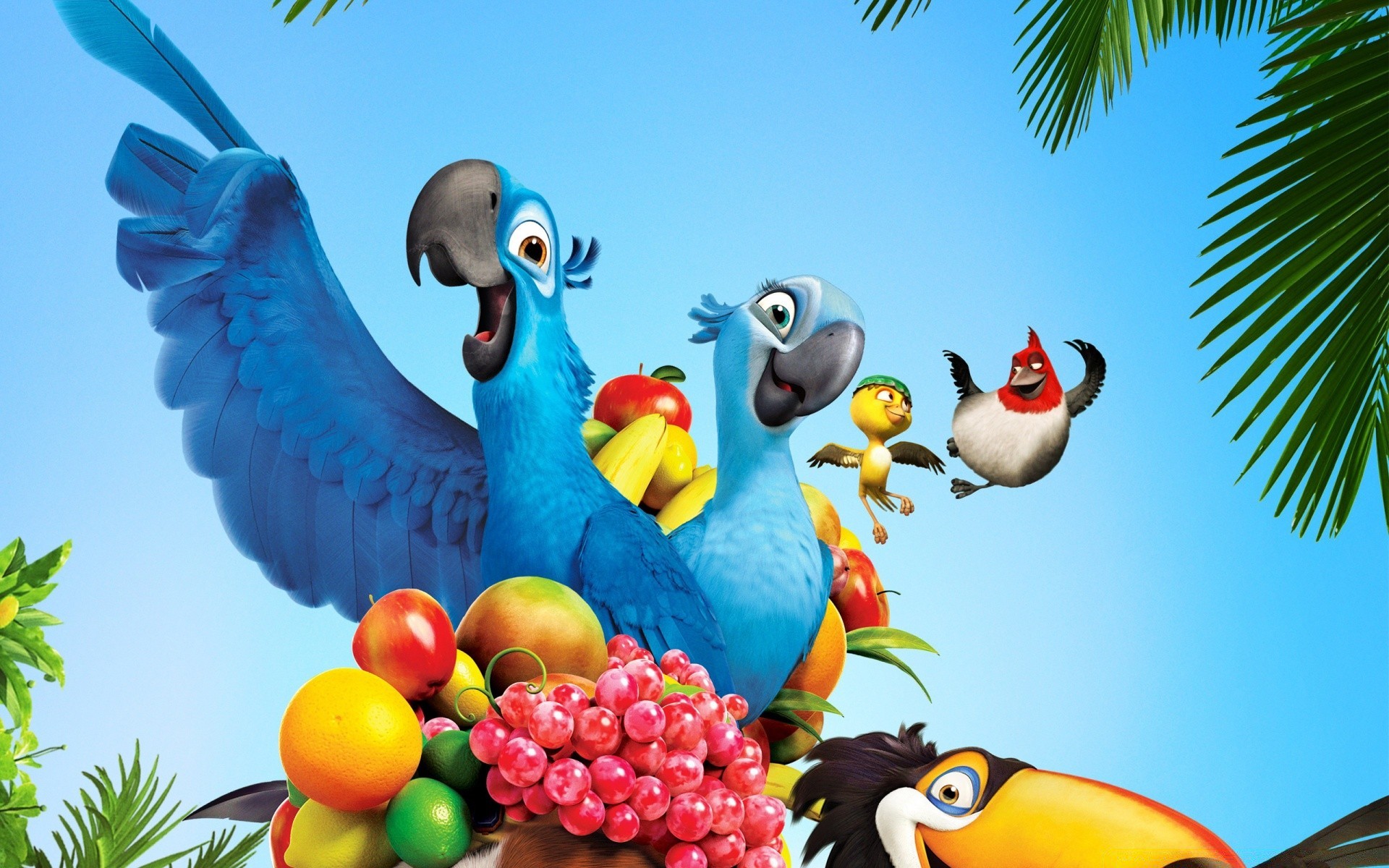 cartoons natur vogel baum