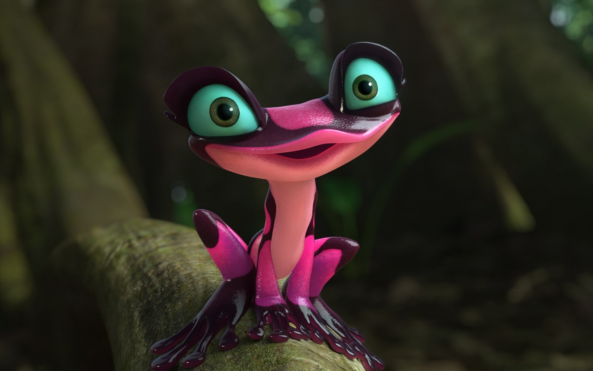 desenhos animados sapo vida selvagem pássaro natureza animal madeira floresta tropical diversão olho ao ar livre selvagem anfíbio criança fofa