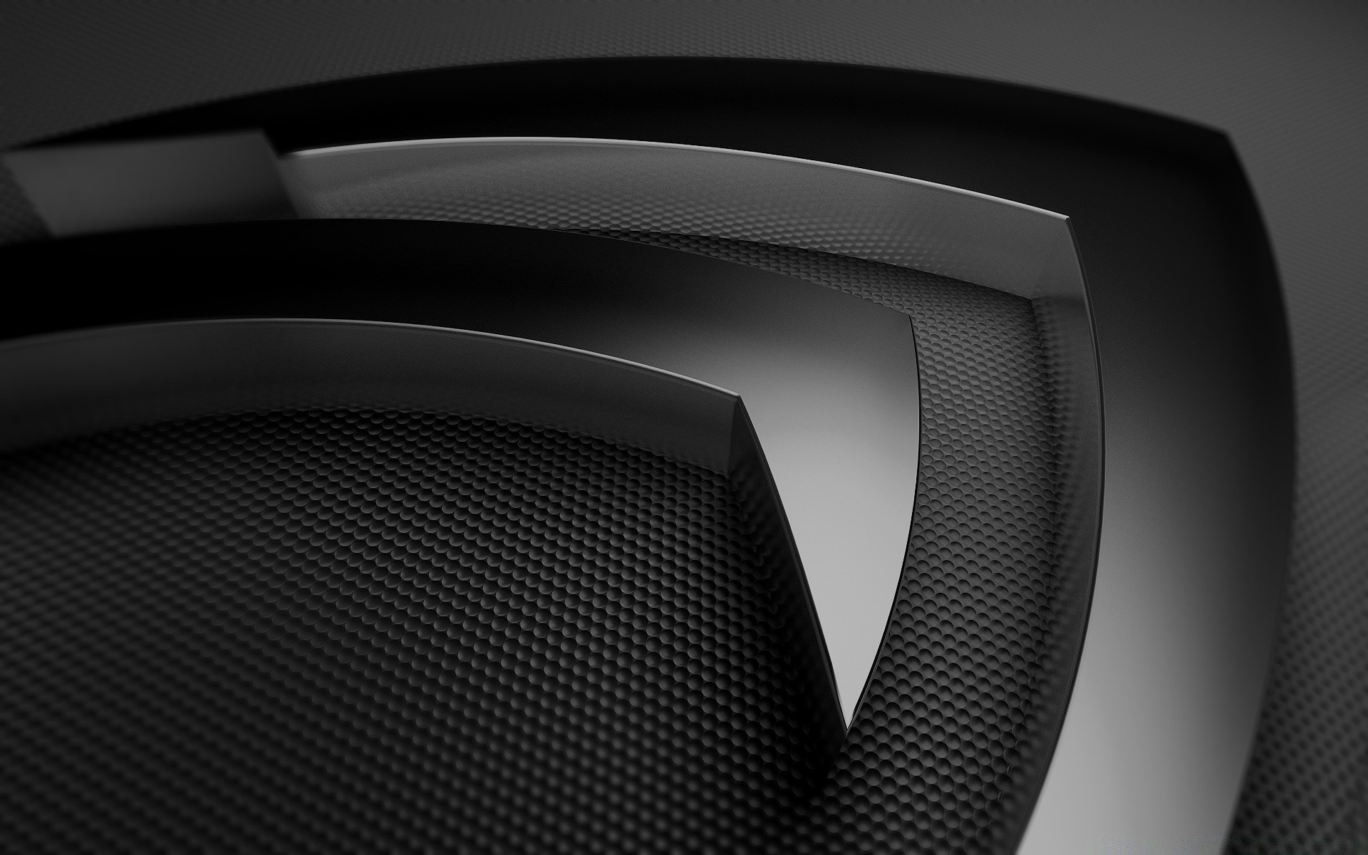 nvidia monochromatyczny nowoczesny pulpit abstrakcyjny design sztuka