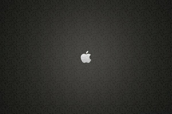 Logotipo do iPhone em fundo cinza