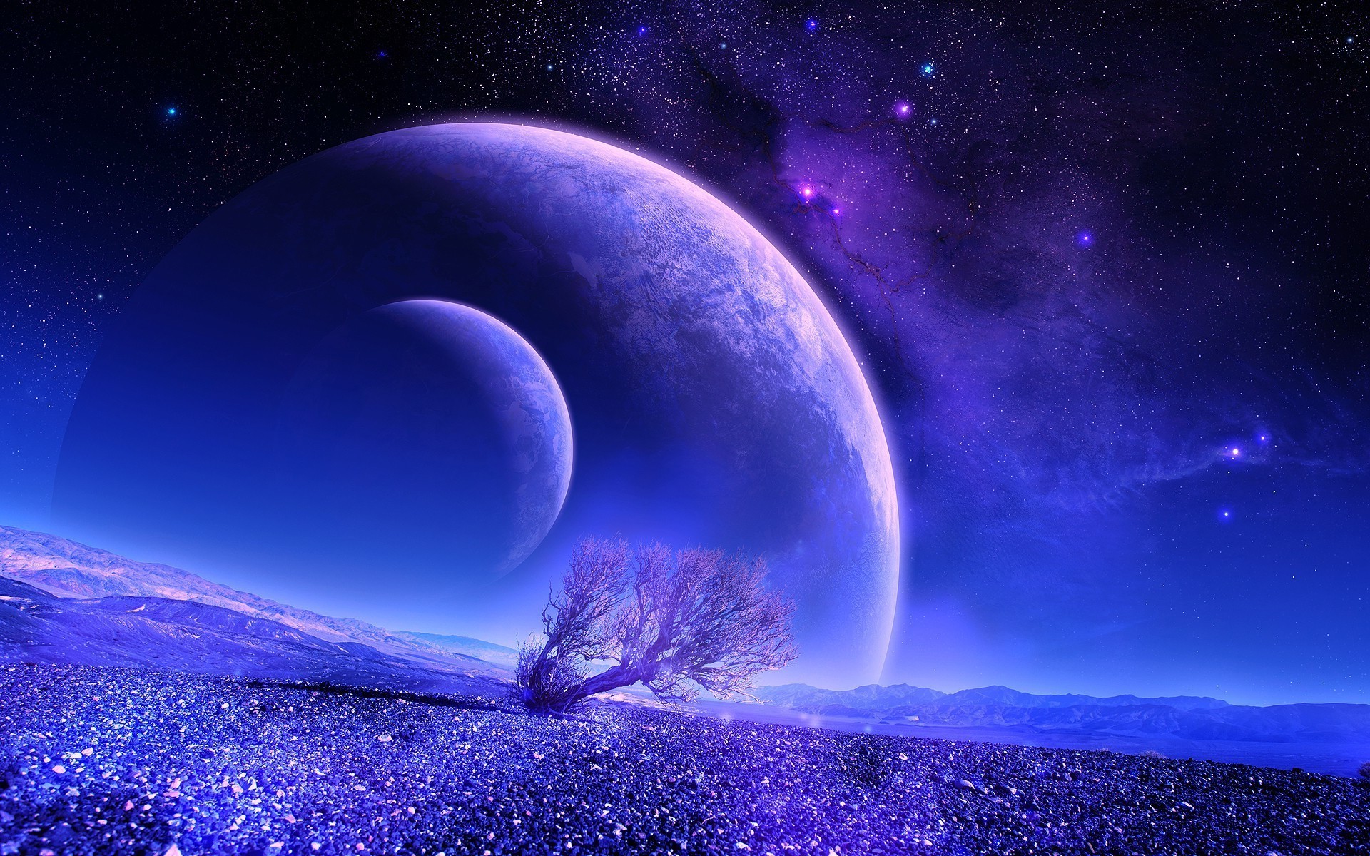 paesaggi luna pianeti astronomia galassia spazio scienza sferica solare fantasia esterno natura essere extraterrestre spazio cielo atmosfera desktop esplorazione sfera sole astrologia