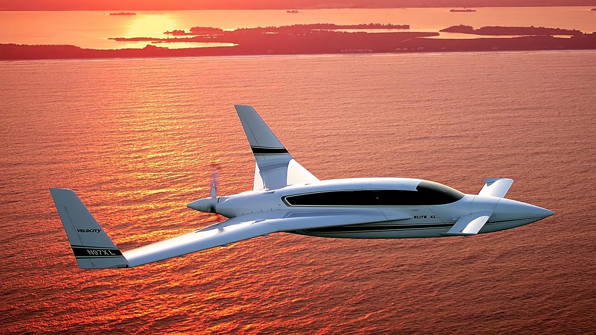 aviation airplane aircraft transportation system vehicle travel water airport flight sunset sky