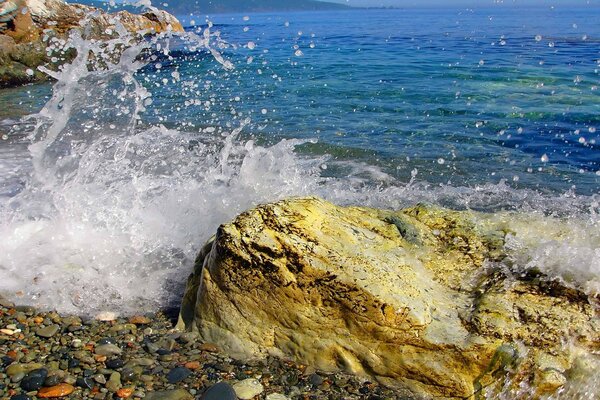 Splashes of summer sea mood