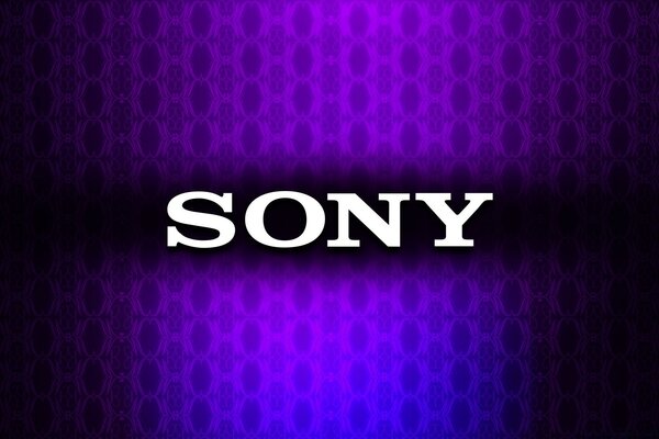 Sony, logotipo branco sobre fundo escuro