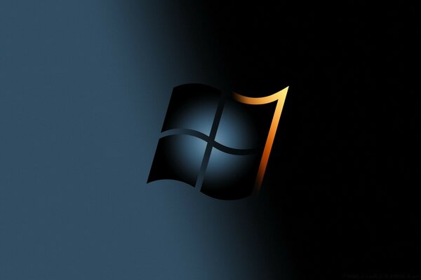 Icono de Windows en negro