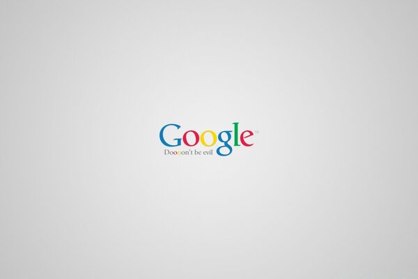 Google-Logo auf grauem Hintergrund