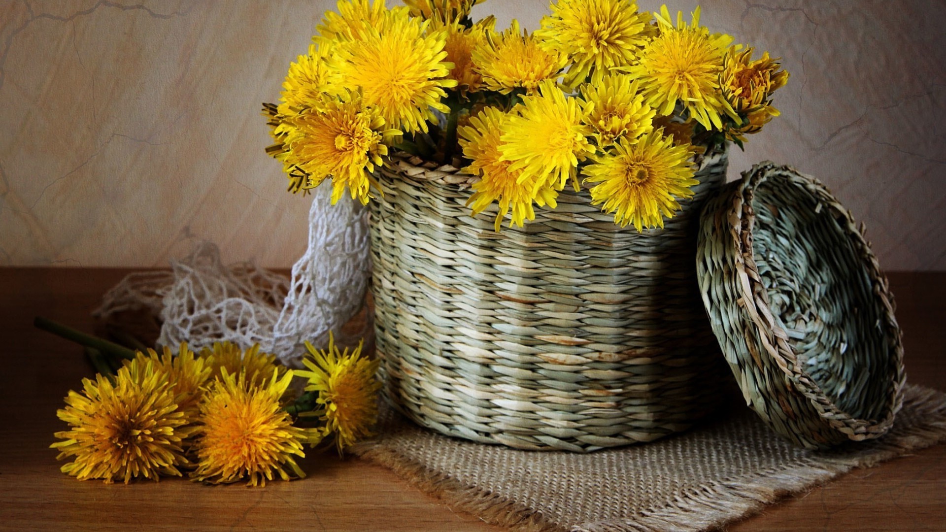 fleurs panier fleur nature décoration flore bureau couleur en bois bois feuille pâques conteneur