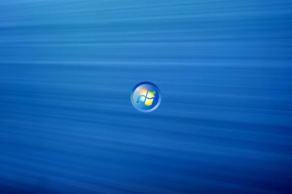 Windows logo and water reflection