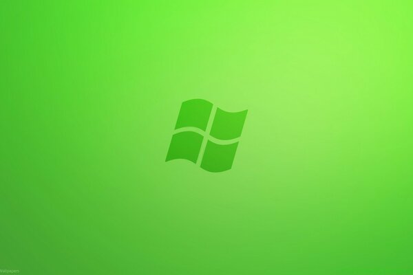 Screensaver di Windows gradiente verde