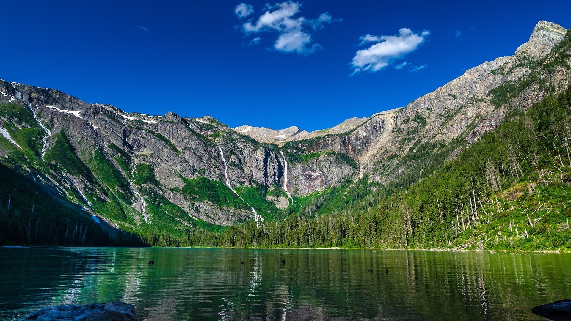 lake mountain water nature travel landscape outdoors wood scenic sky valley reflection snow