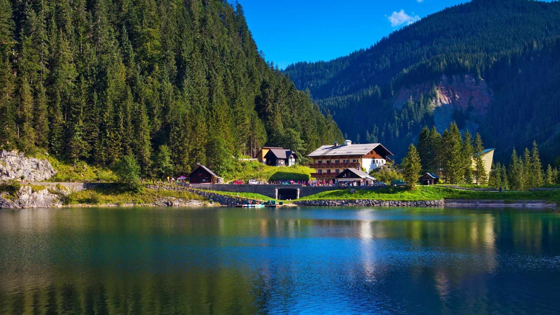 lac eau voyage montagnes bois scénique réflexion bois à l extérieur nature paysage lakeside rivière loisirs lumière du jour été