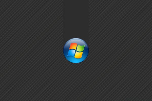 Windows-Logo auf dem Desktop