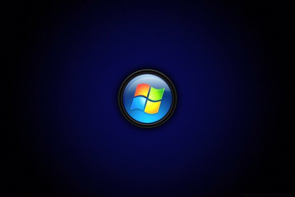 Dark blue windows background