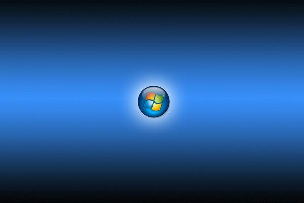 Windows-Logo auf dem Desktop