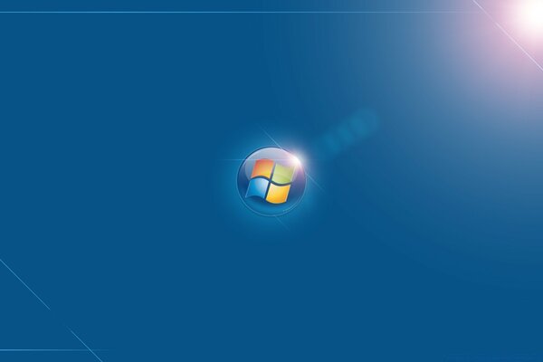 Жұмыс үстелінің фонында голобумдағы Windows