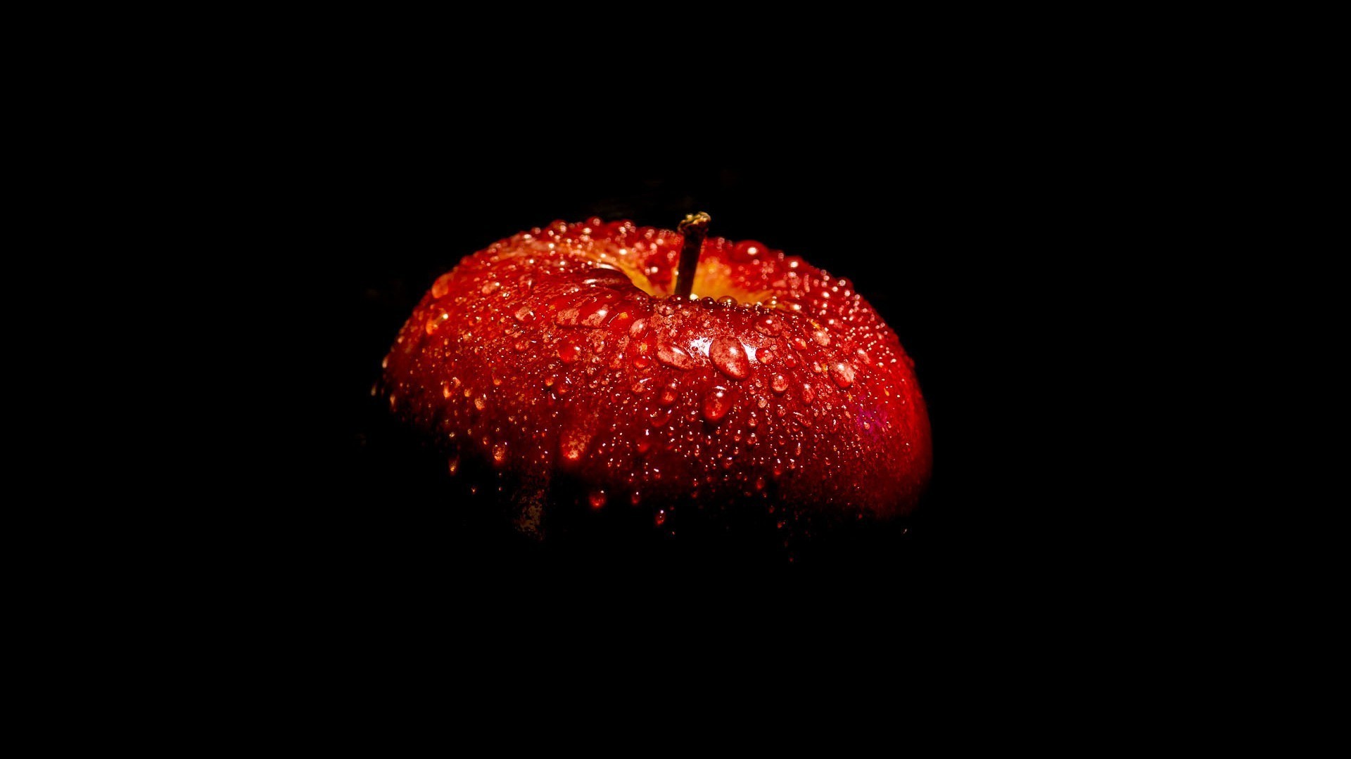 tröpfchen und wasser essen obst apfel wachsen fallen süßwaren süß saftig lecker